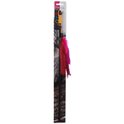Bacchetta magica per gatti giocattolo con piume 45 cm