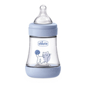CHICCO Fľaša dojčenská antikoliková Perfect5 150 ml chlapec pomalý prietok 0m+