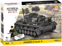 Cobi II WW Panzer III Ausf. H 1:28, 958 d, 1 f