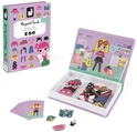 Janod Magnetibook Habillage Filles Livre Magnétique pour Enfants