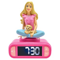 Lexibook Budík s nočným 3D svetlom Barbie