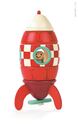 Janod Puzzle magnetico in legno Razzo Kit Magnet 16 cm 9 pezzi
