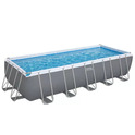 Piscina da giardino Bestway 5612B Power Steel 6,40m x 2,74m x 1,32m con filtraggio a sabbia