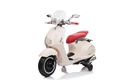 Elektromotorrad Vespa 946 auch mit Rückwärtsgang, weiß, mit Hilfsrädern