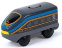 Hape Lokomotíva Intercity na batérie, čierna