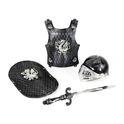 Conjunto de caballero plateado