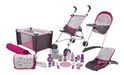 Großes Spielset mit Zubehör für Puppen, 21 Teile
