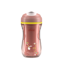 Chicco Hrnček Active s tvrdým náustkom pink, 14m+