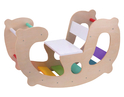 2Kids Spielzeug Montessori Schaukel 2 in 1