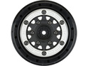 Pro-Line disk 2.2/3.0" Raid bead lock H12/H14 SC strieborno-čierny (2)
