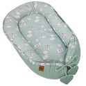 EKO Nido para bebé VELVET Dogs Mint 90x60 cm