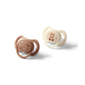 BABYONO Cumlíky silikónové symetrické 0-6m, 2 ks