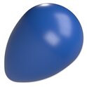 Jouet Dog Fantasy Eggy ball forme d'œuf bleu 13x18,5cm