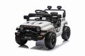 Auto elettrica OFFROAD NEW con trazione posteriore, bianco, Batteria al litio
