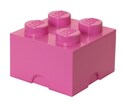 LEGO® úložný box 4 - ružová 250 x 250 x180 mm