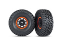 Traxxas koleso 3.2/2.2", disk Desert Racer, pneu Baja KR3 (2)