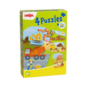 Haba Puzzle pentru cei mici Șantier 4 buc.