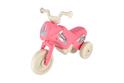Bicicletă fără pedale Enduro Yupee roz pastel mică înălțimea șezutului 26cm capacitate de încărcare 