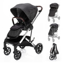 Cochecito Quest, Vulcan Black/Silver