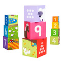 Bigjigs Toys Fattoria didattica con cubi