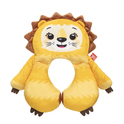 BENBAT Cuscino cervicale con poggiatesta, leone Amadeus 1-4 anni