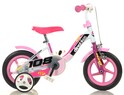 Dino Bikes - Detský bicykel 10" 108FLG s prednou brzdou - Girl 2017