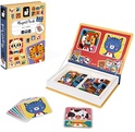 Janod Magnetibook Zvieratá Puzzle Magnetická kniha pre deti