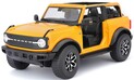 Maisto - 2021 Ford Bronco Badlands (bez dverí), oranžový, 1:18