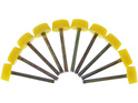 Șurub M2x19mm cu cap din plastic galben (10)