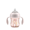Chicco Skodelica Transition učna z ročaji pink, 4m+