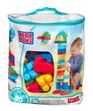 Mattel Mega Bloks große Würfeltüte - blau (80)