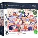 Trefl Puzzle 1500 UFT - Everyday Joy: Pohodový život