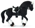 Armăsar de turneu Schleich Friesian