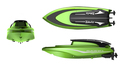 DRIVERO RC barcă verde