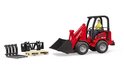 BRUDER 02191 Încărcător compact Schaffer cu figurină si accesorii