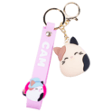 Squishmallows FIZZ Prívesok na kľúče - Kocúr Cam