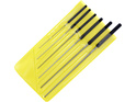 Modelcraft precizna četvrtasta razvrtala 0,6-2,0 mm (set od 6 komada)