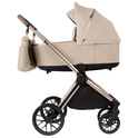 ADAMEX Kombikinderwagen Bianco 9 Champagne Beige