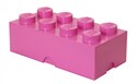 LEGO® úložný box 8 - ružová 250 x 500 x 180 mm
