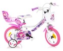 Dino Bikes - Vélo pour enfants 12" 124RSN-05FY Fairy - blanc