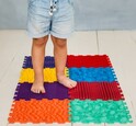 Ortek Massage orthopädische Matte Puzzle „Nautical“ 8 Elemente