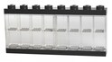 LEGO® zberateľská skrinka na 16 minifigúriek - čierna