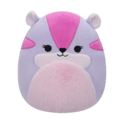 SQUISHMALLOWS Fialovo-růžový chipmunk - Tamara
