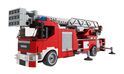 BRIXIES Plus 222.714 Feuerwehrfahrzeug mit Drehleiter, 406 k