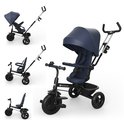 KINDERKRAFT Триколка Aston 2 Plus Navy, 9m+