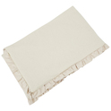 EKO Bettnestchen aus Baumwolle mit Rüschen Light Beige 360cm