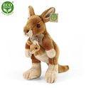 Canguro peluche con bambino 27 cm ECO-FRIENDLY