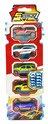 Auto kovové 7 cm v kontajneri set 5 ks