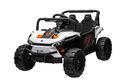 Elektrické autíčko UTV Small 12V, biele, Pohon zadných kolies, 12V batéria
