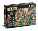 Clementoni MYSTERY PUZZLE 300 dielikov - Chyť zlodeja v lunaparku